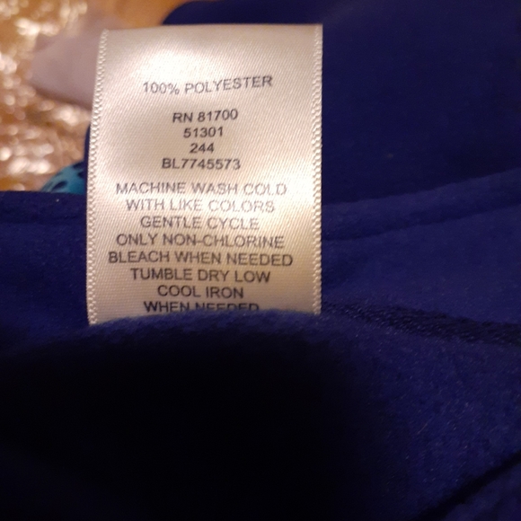 NWT! NAVY NAVY BLUE VEST - Picture 8 of 8